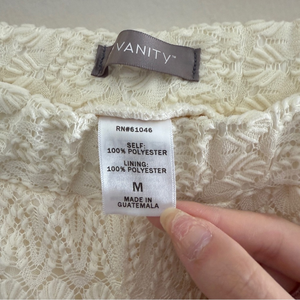 Y2k Vanity Lace Flare Pants - Picture 6 of 7